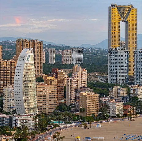 Benidorm y sus Rascacielos.