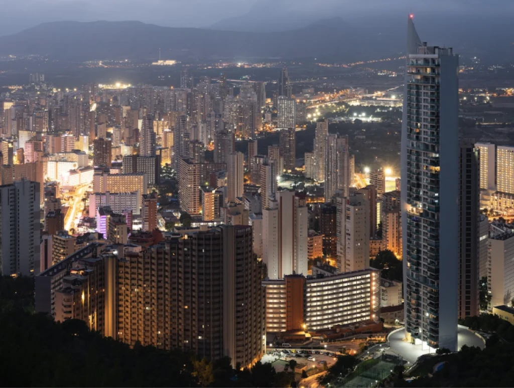 Los rascacielos más altos de Benidorm