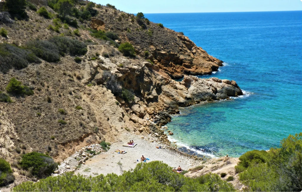 Cala del Tio Ximo: un rincón de calma mediterránea