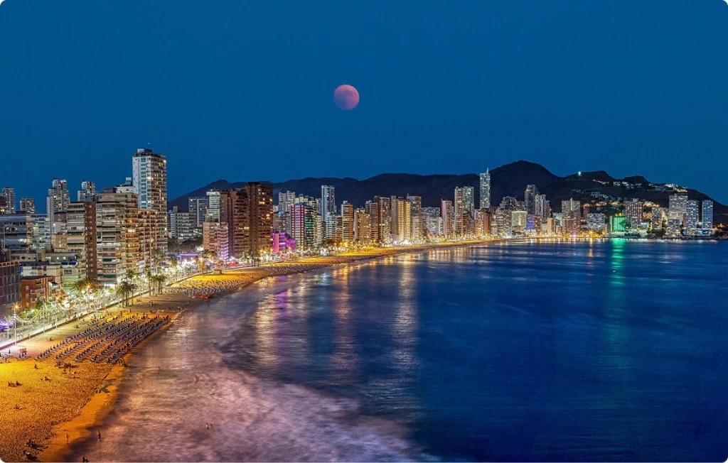 Zonas de fiesta en Benidorm