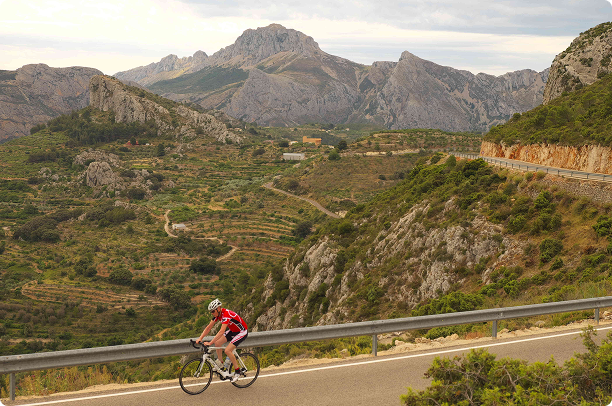 Rutas de Ciclismo de Carretera desde Benidorm