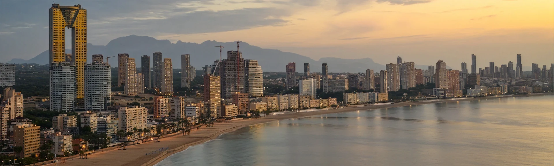 Benidorm Skyline