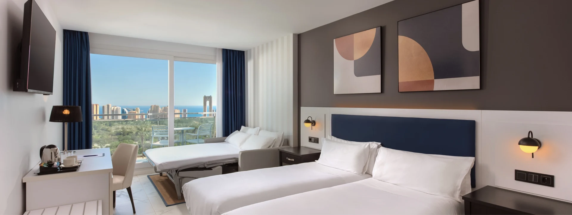 Hoteles: Comodidad frente al mar
